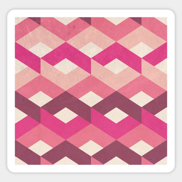 Pink Fancy Pattern Sticker by Tobe_Fonseca